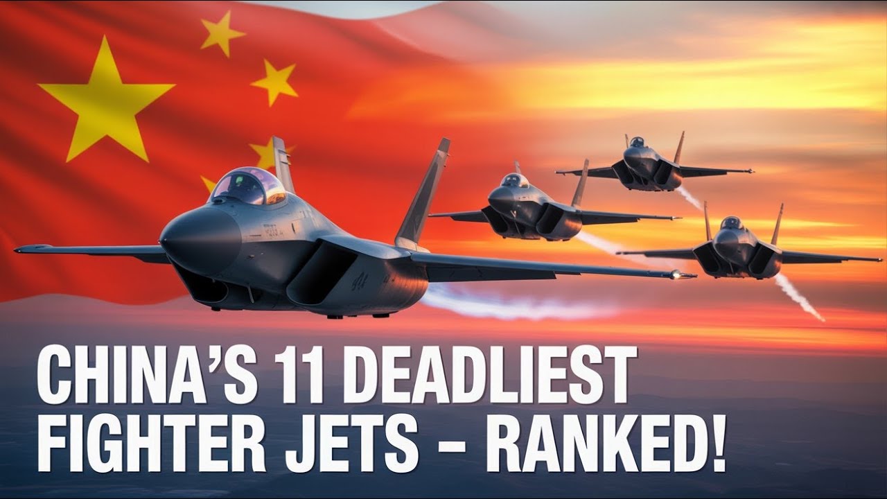 Top 10 Chinese military planes