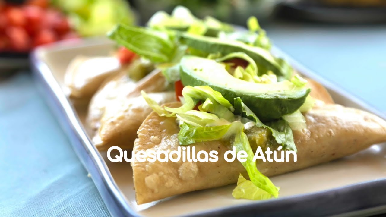 Quesadillas de atún - YouTube