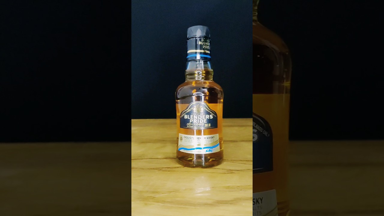Blenders Pride Whiskey ASMR 🥃