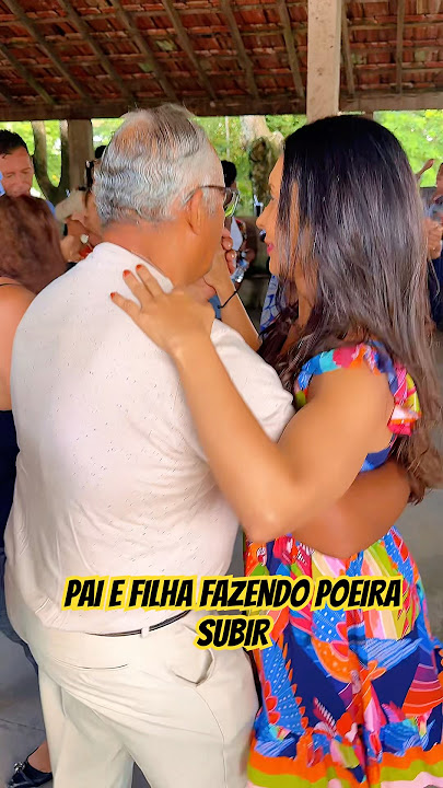 PAI E FILHA FAZENDO A POEIRA SUBIR ❤️#dança #piseiro #shorts