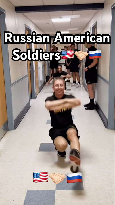 🇷🇺Russian Americans🇺🇸Dancing Traditionally In Army