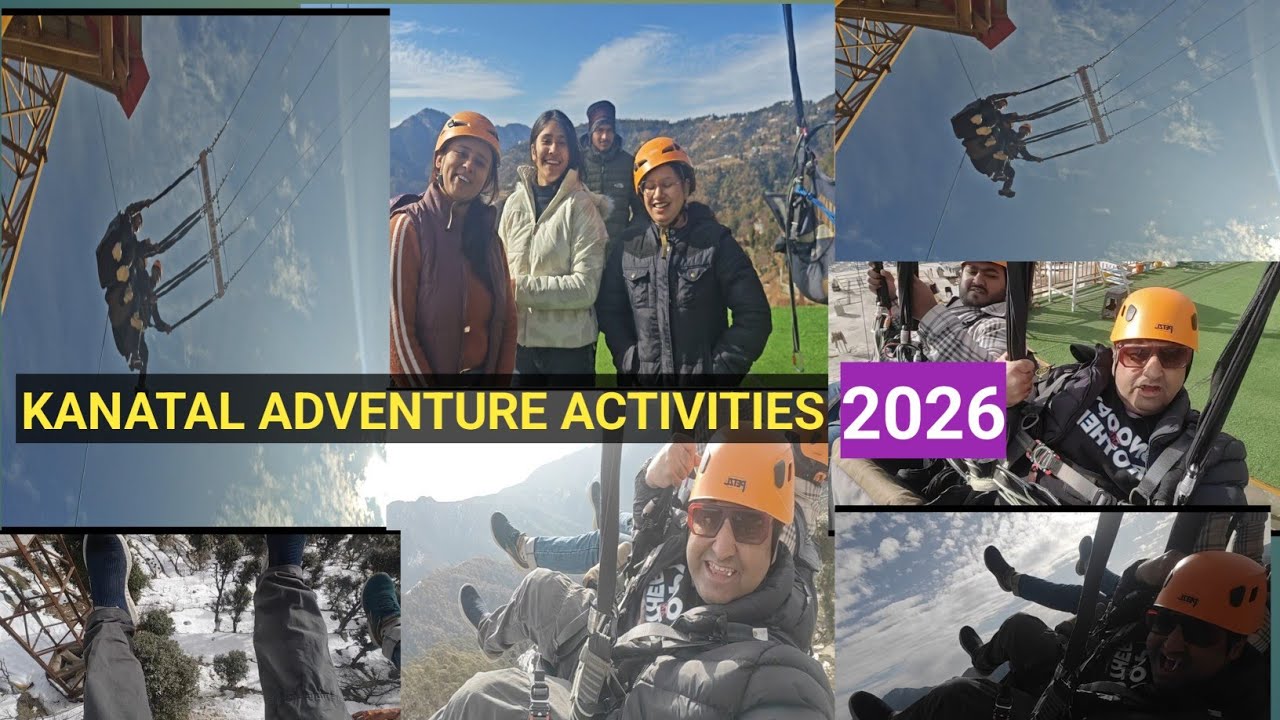 Kanatal Adventure Activities Uttrakhand Ep 3 | Activities | kanatal ...