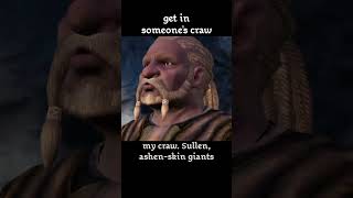 get in someone's craw — Dragon age : Awakening dialogue scene