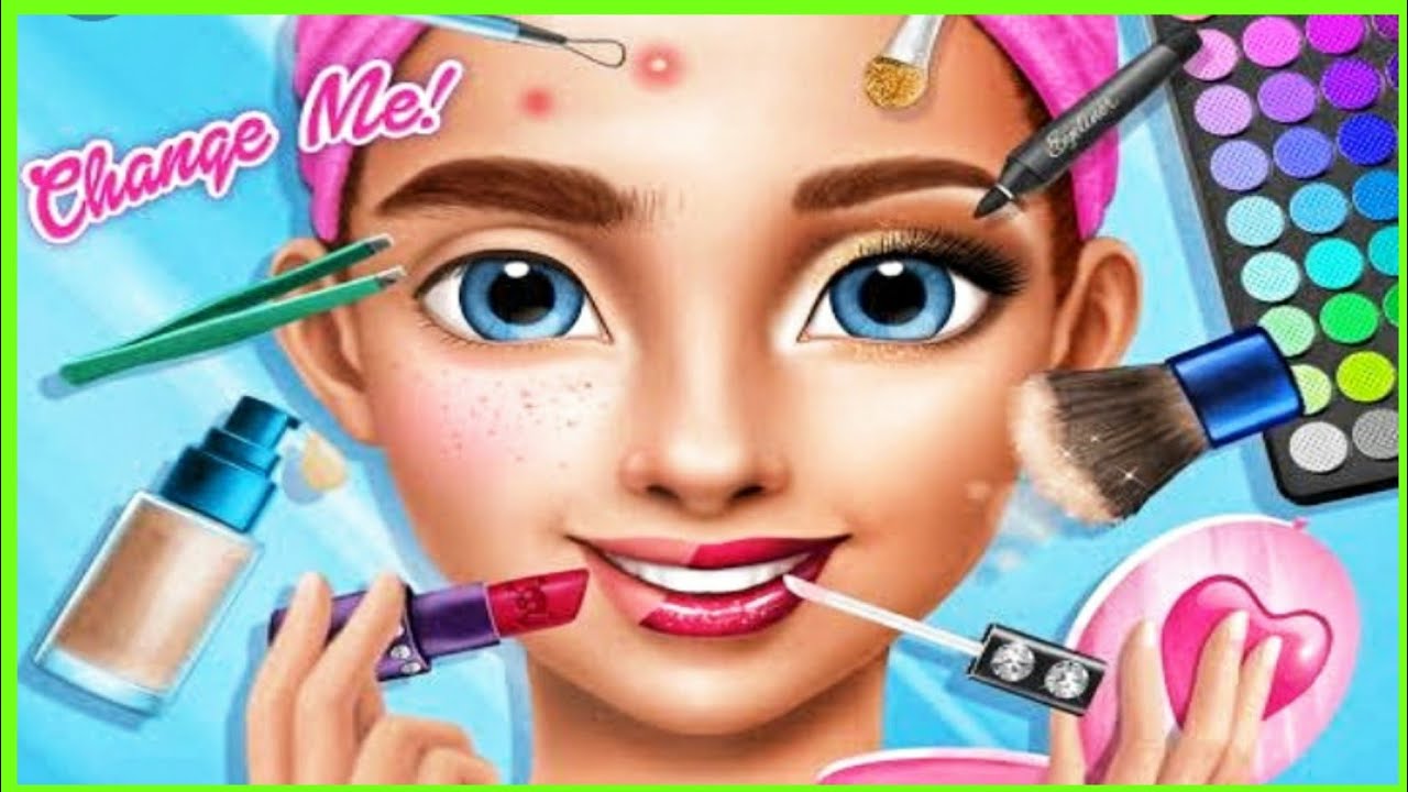Hannah's High School Summer Crush /  princess fashion salon game 2021 - YouTube short (Makeup Short