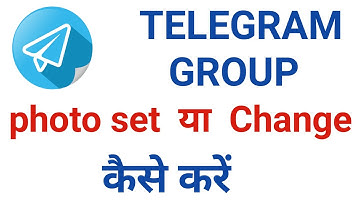 telegram me photo kaise lagaye,how to set telegram group profile picture
