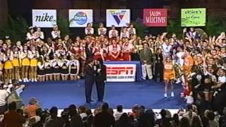 1999 Division 1A College UCA Cheerleading Results