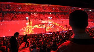 Calgary Flames open playoffs with win at the Saddledome