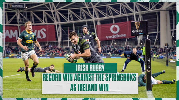 Irish Rugby TV: Ireland v South Africa - GUINNESS Series Highlights