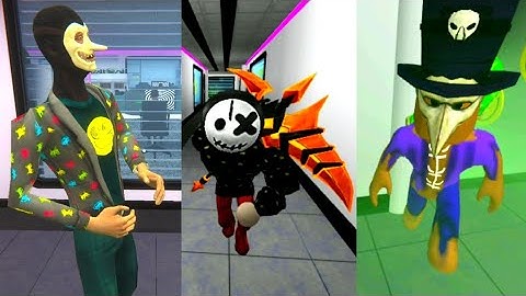 Smiling X Corp Vs Smiling X Corp Roblox Mode Jumpscares Comparison