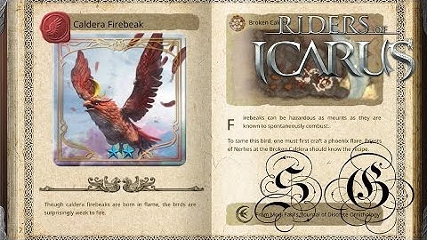 Riders of Icarus - Taming a Caldera Firebeak