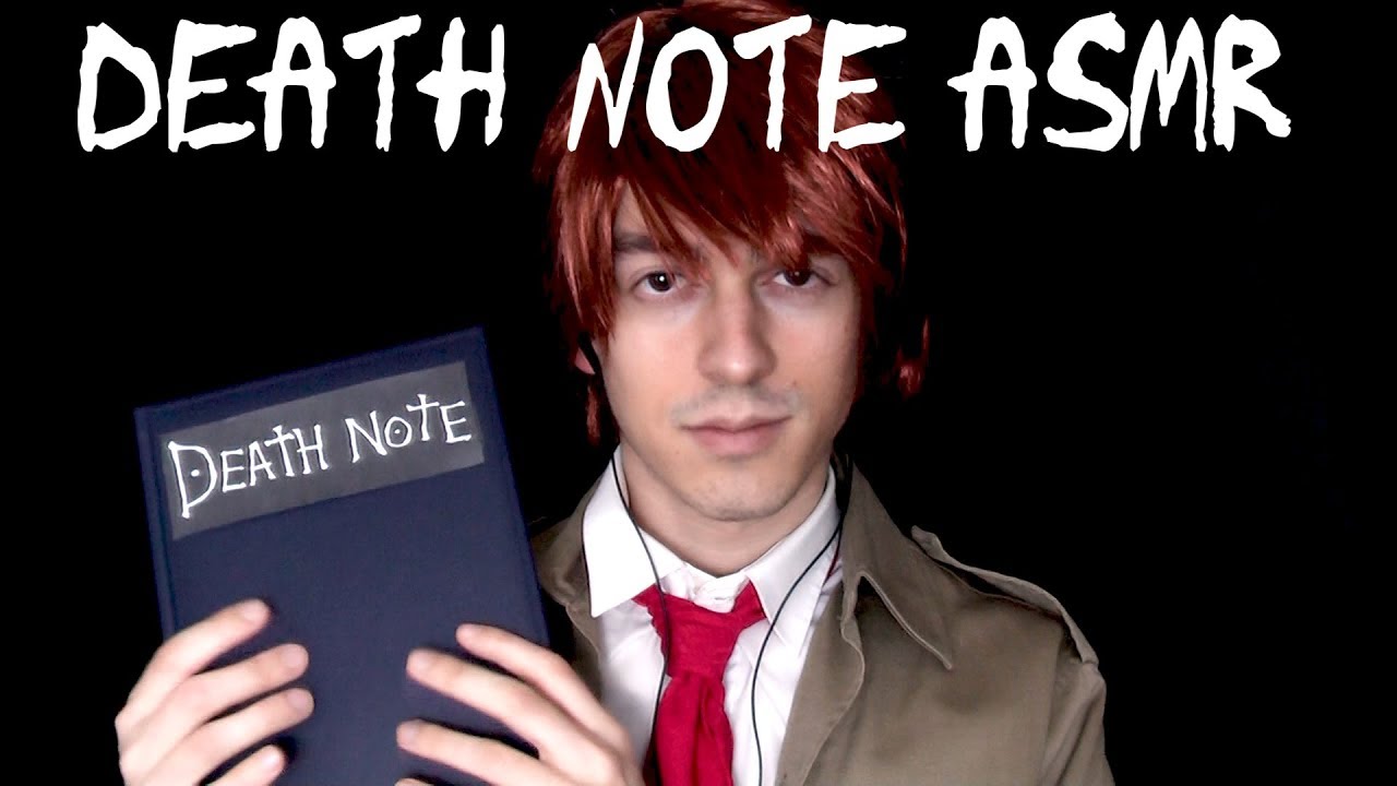 ASMR JanArt Death Note Light Yagami Roleplay ITA 