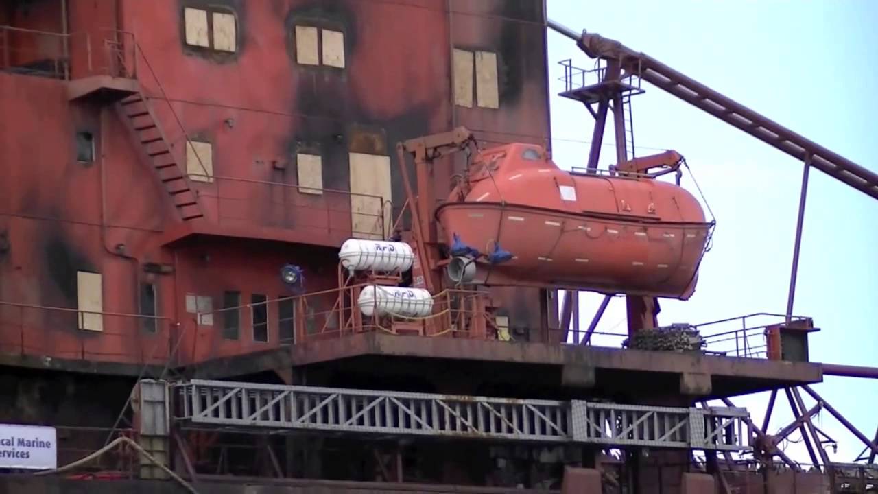 Yeoman Bontrup после пожара