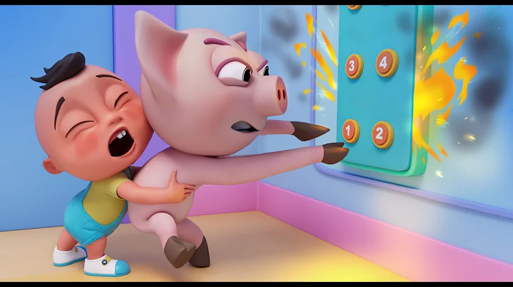 Elevator Adventure Song for Kids 🛗 Fun & Educational Song for Kids | Baby Berry