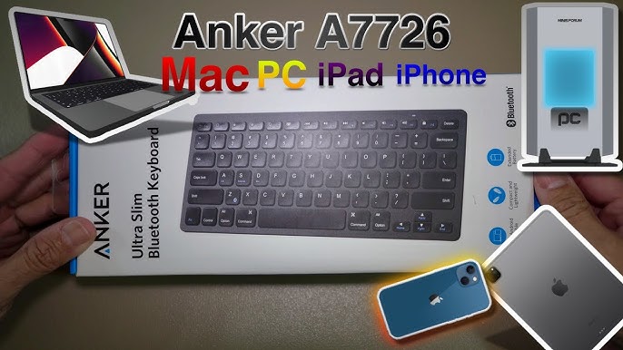 Clavier sans fil Bluetooth ultra mince BK 3001 - Sodishop