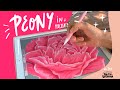 PROCREATE💐drawing PEONY💐on IPAD PRO