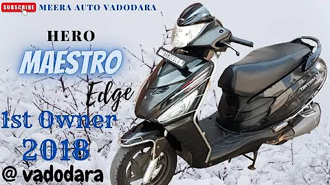 Maestro 1 owner 2018 | second hand bike in vadodara | #meeraautovadodara