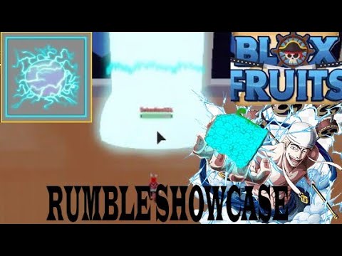 rumble fruit in blox fruits showcase｜TikTok Search