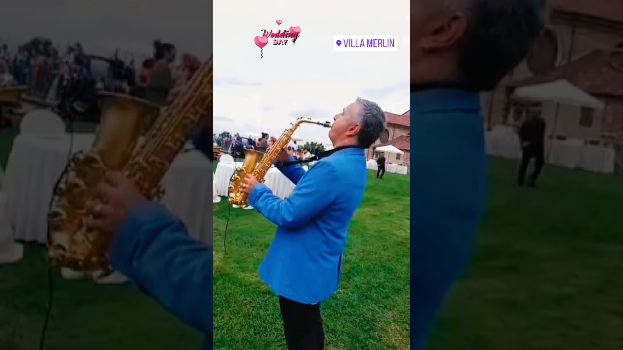 sax wedding aperitif