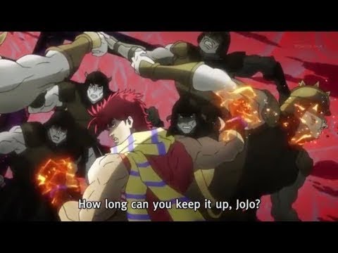 Best Anime"_ Joseph & The Humans vs Kars & The Vampire Army Supercut