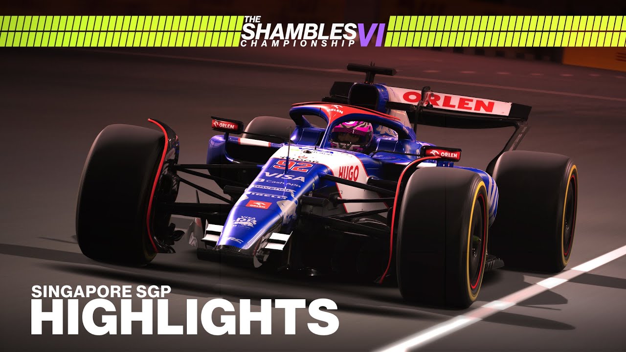 Singapore SGP - HIGHLIGHTS - Shambles Championship VI [Race 10/18]
