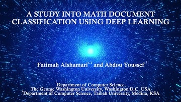 A Study into Math Document Classification using Deep Learning
