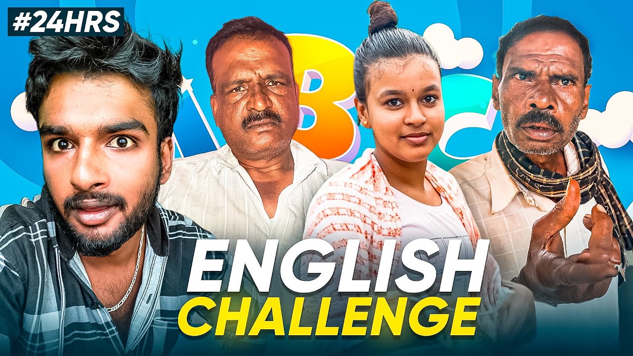English Challenge😅for 24hrs