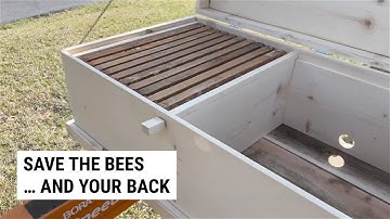 Long Langstroth Beehive Setup