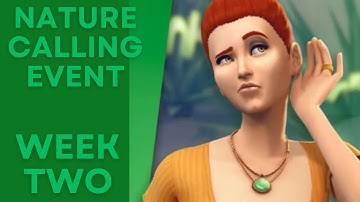 View a tree WERE?? || Nature Calling Event Sims 4 (Week two )