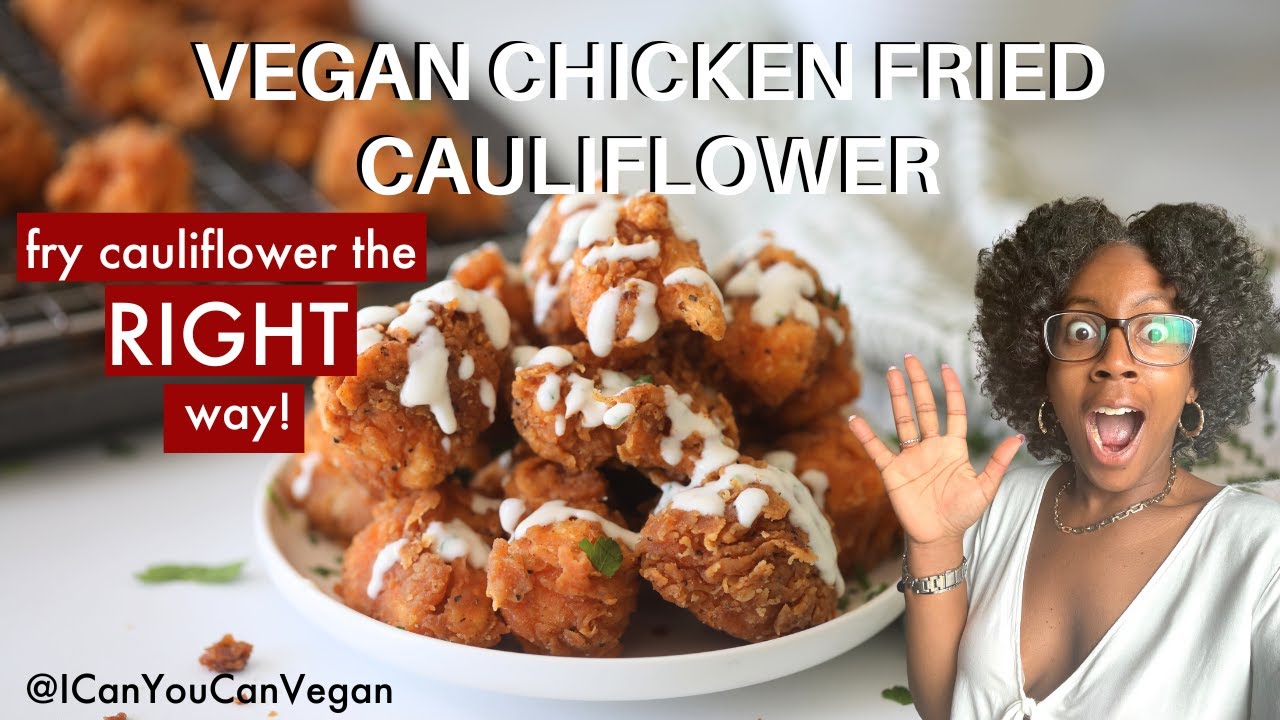 VEGAN SPICY CHICKEN FRIED CAULIFLOWER 🔥 YouTube