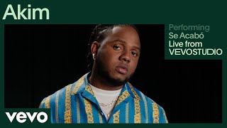 Akim - Se Acabó (Live Performance) | Vevo