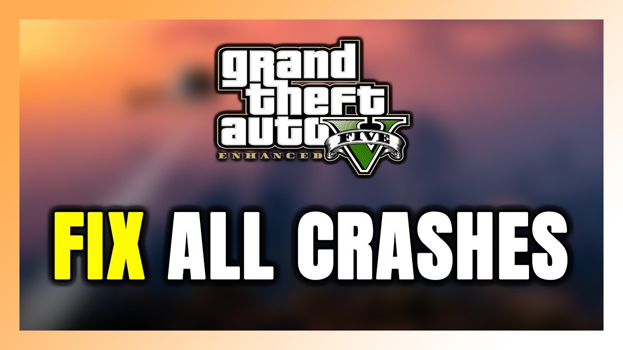 How to FIX GTA 5 Enhanced Crashing, Freezing, Not Launching, Stuck ...