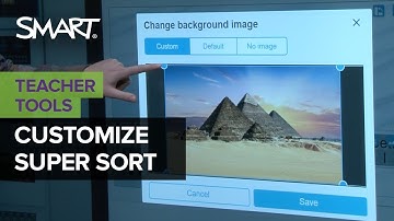 Customizing the Super Sort activity theme in Lumio (April 2019)