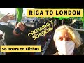 RIGA to LONDON (Birmingham) FLIXBUS - 56 Hours / 7 Borders / 5 Buses