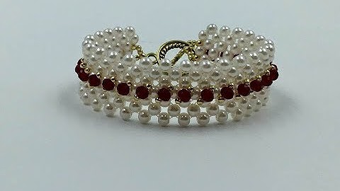 Multiple Row Right Angle Weave Bracelet Tutorial