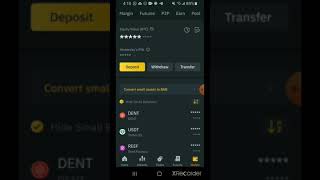 طريقة تحويل العملات الرقمية من منصة اخرى الى منصة باينانس Binance