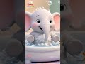 Splish Splash Safari Bath Time | Cute Kids Song | #Shorts