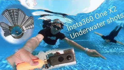 Testing out the Insta360 One X2 underwater shots and its waterproof abilities.