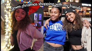 GRWM to go Christmas Shopping Vlog  *exciting unboxing* 🥳 | LexiVee03