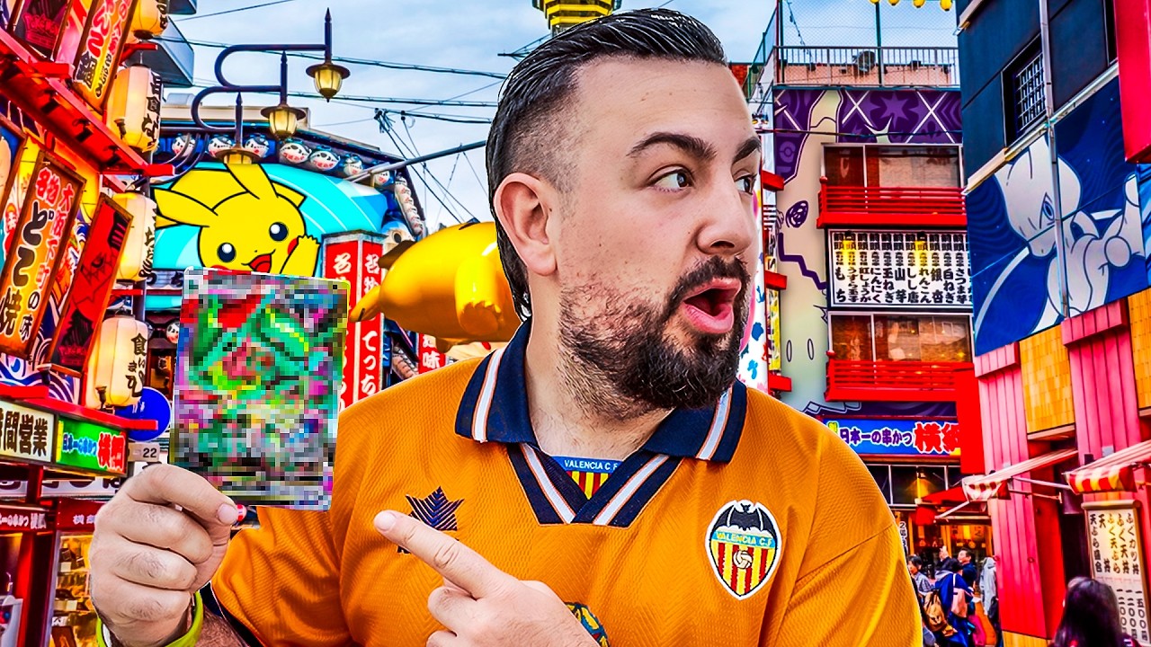 VISITÉ la CIUDAD de CARTAS POKÉMON en JAPÓN...