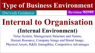 Type of Business Environment, types of environment, Internal environment, external environment