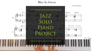 Blue In Green /Jazz Solo Piano Project / download for free transcription/ arr.HansPiano /무료악보