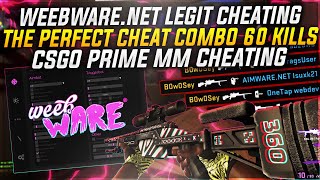 AIMWARE + ONETAP USERS GETTING TAPPED | WEEBWARE.NET | CSGO PRIME MM CHEATING | R2GLOBAL #31