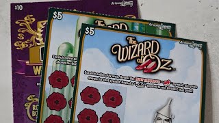 20 dollars in az scratchers including new tickets
