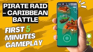 Pirate Raid: Caribbean Battle - First 5 Minutes of Gameplay for High Seas Adventure! (No Commentary)