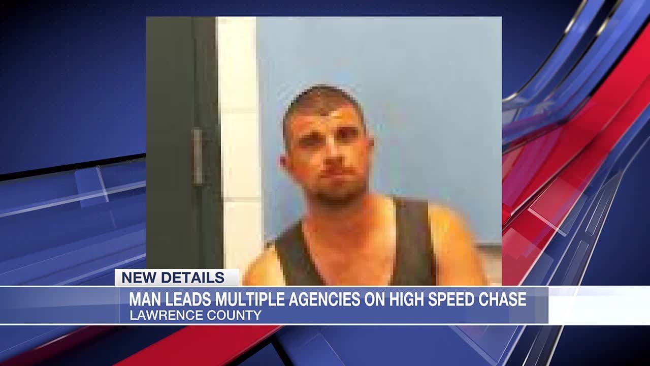 Man leads multiple agencies on high speed chase - YouTube