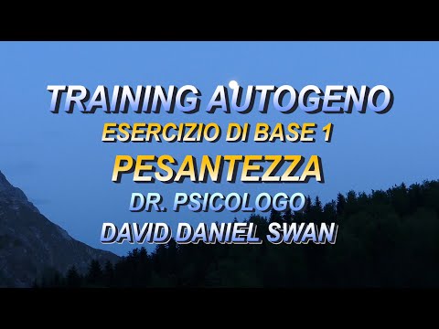 Video: Training Autogeno: Esercizio