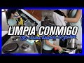 LIMPIA CONMIGO | MI COCINA DESPUÉS DE GRABAR RECETA | MOTÍVATE A LIMPIAR