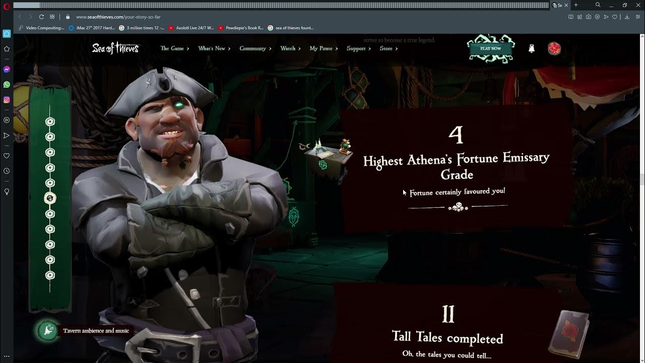 Sea of Thieves Year In Review 2021 YouTube