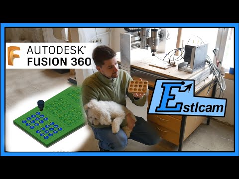  New Update Anfänger CAM Tutorial: 3D Bearbeitung mit Fusion 360 und Estlcam für die Hobby-CNC erklärt