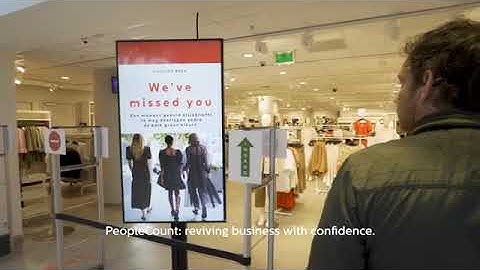 HootBooth® LumaVu PeopleCount (Capacity Management) Digital Signage Demo
